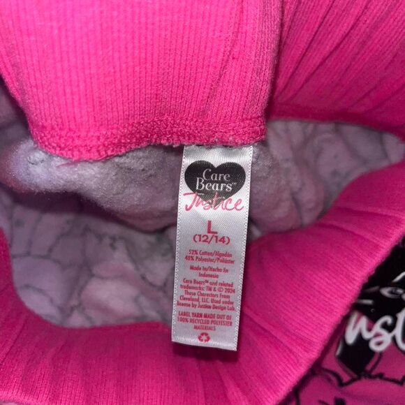 Justice Girls' Large 12-14  Rainbow Joggers Sweatpants SZ L - Picture 3 of 4